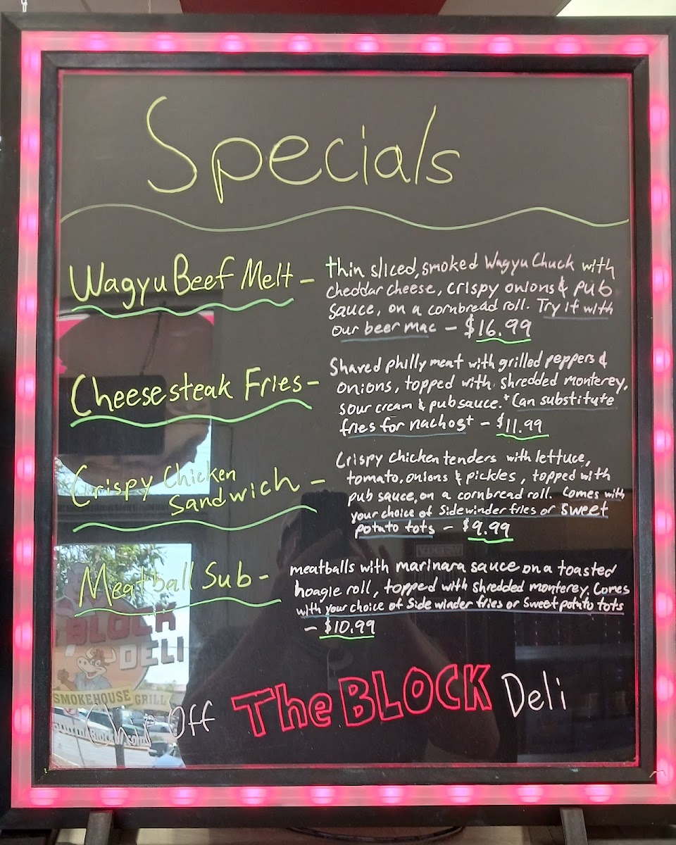 Menu Chip Off The Block Deli Subs Smoke House Grill-8