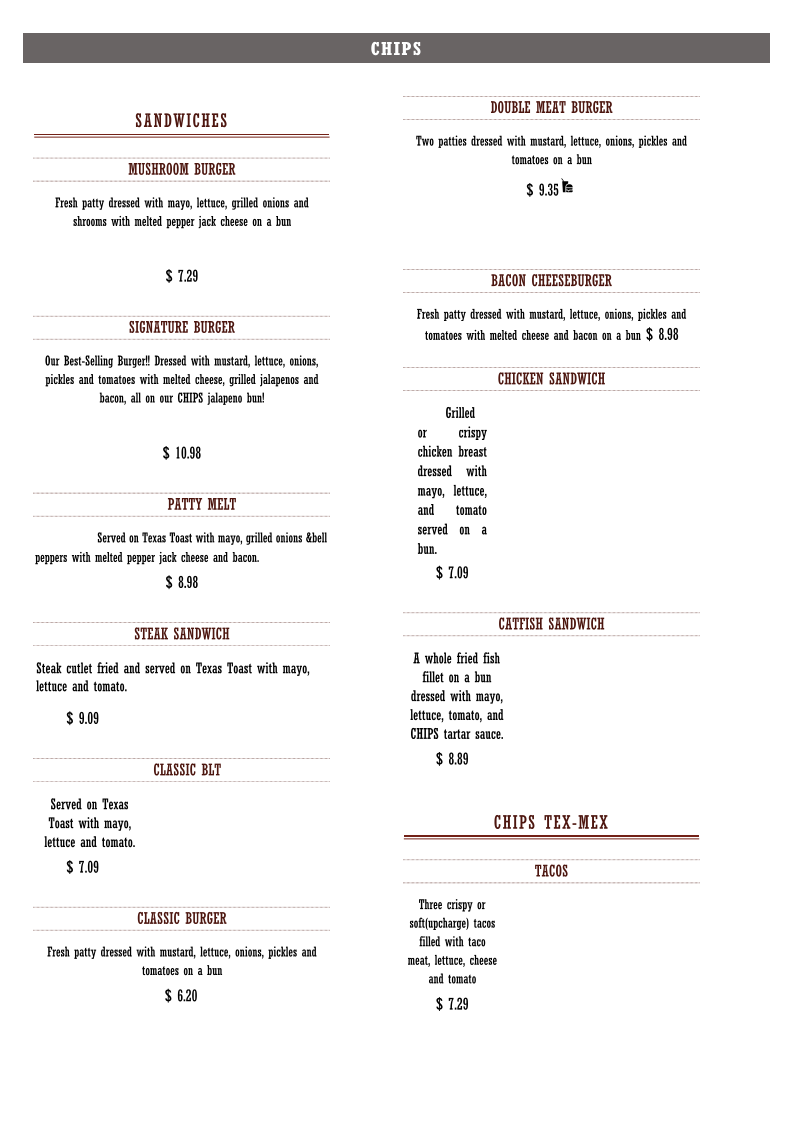 Menu Chips Family Dining-1