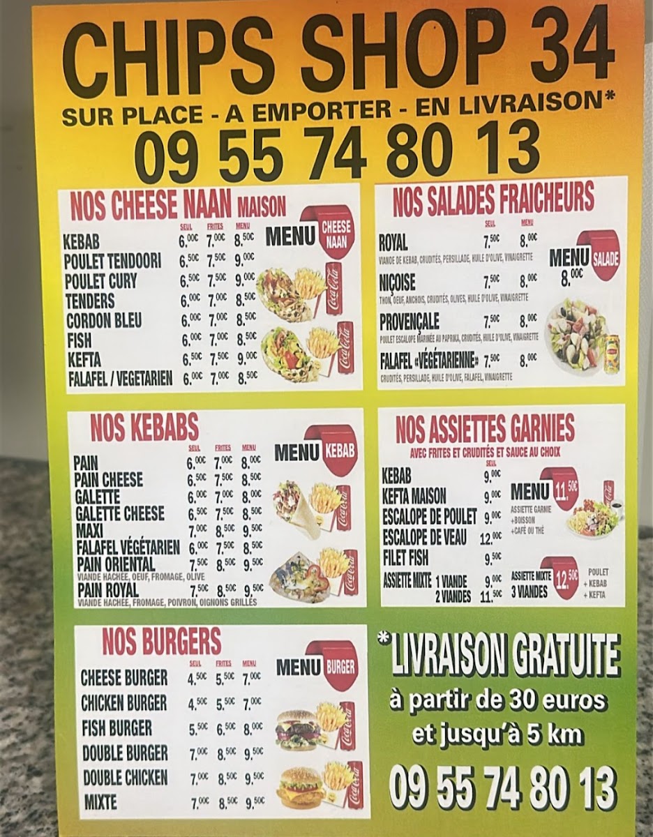 Menu Chips Shop 34-1