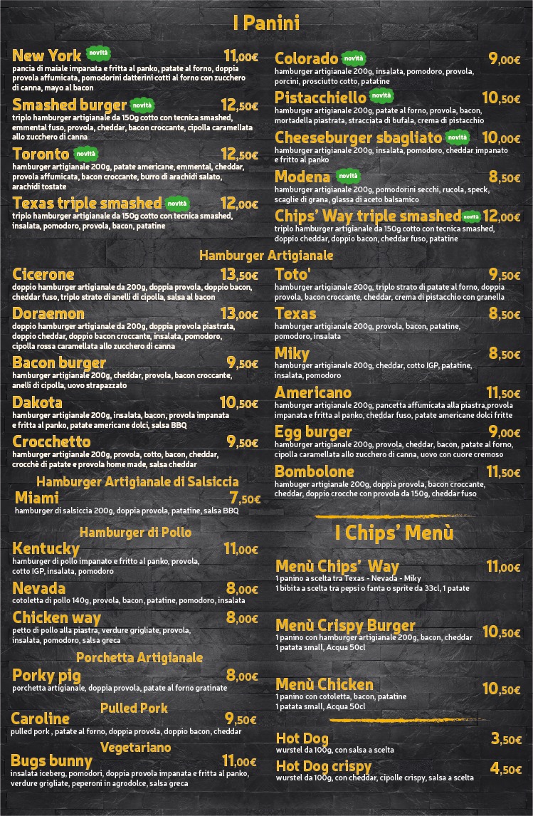 Menu Chips' Way-1