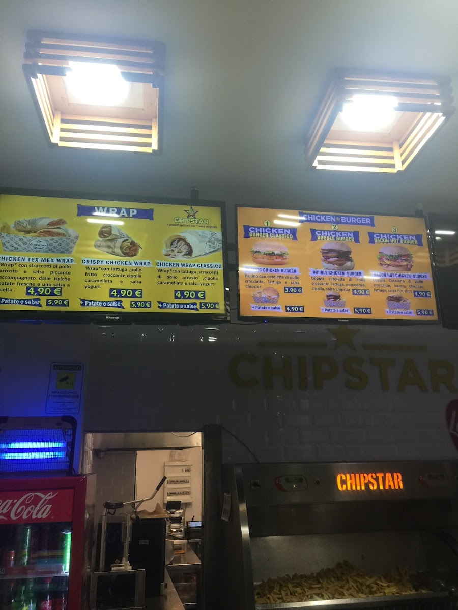 Menu Chipstar-3