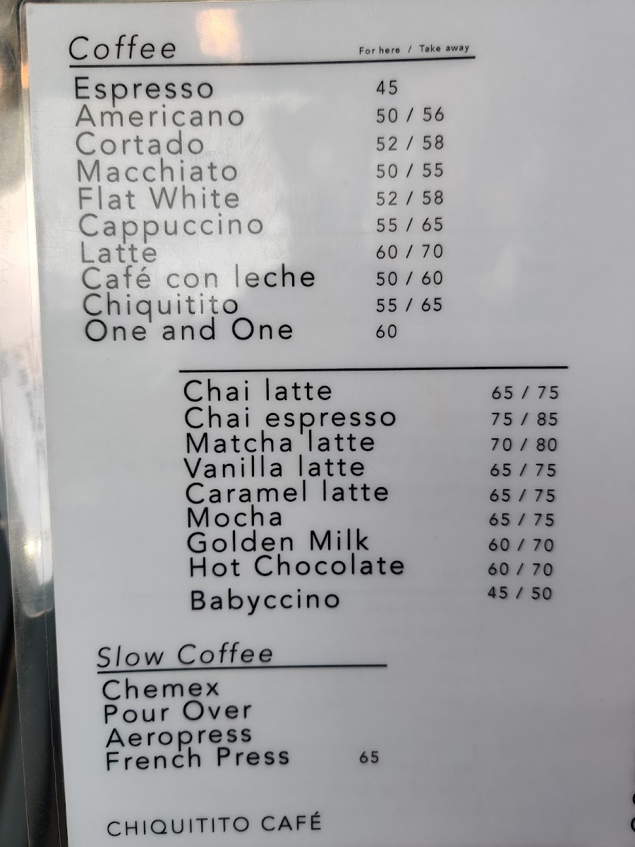 Menu Chiquitito Café-5