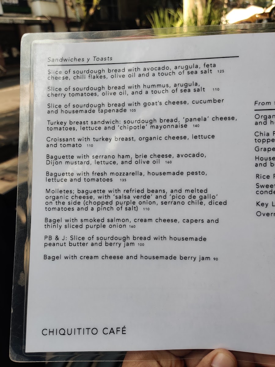 Menu Chiquitito Café-6