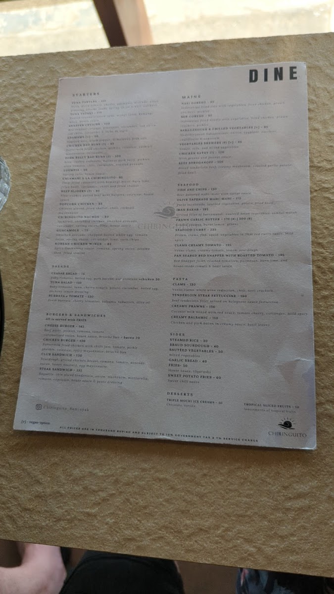 Menu Chiri Bali-10