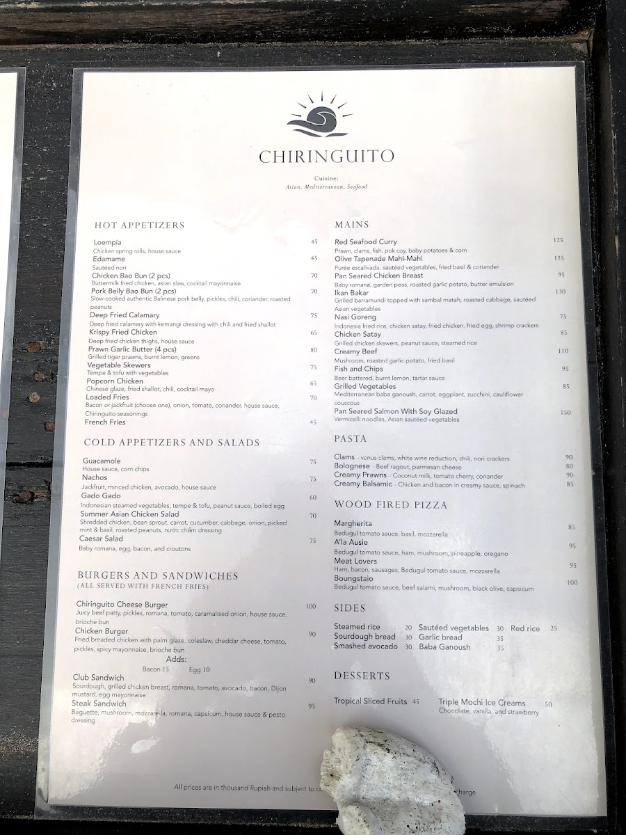Menu Chiri Bali-9