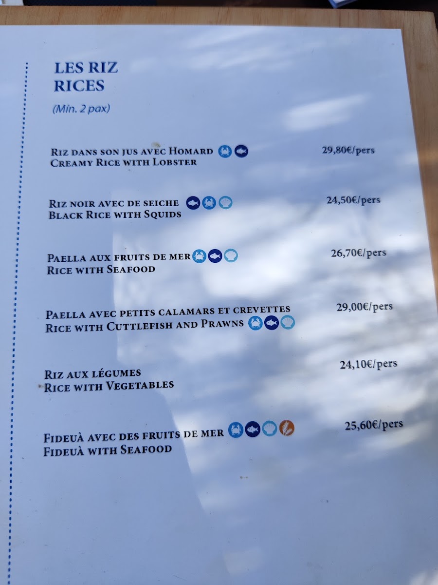 Menu Chiringuito Cala Montjoi-10