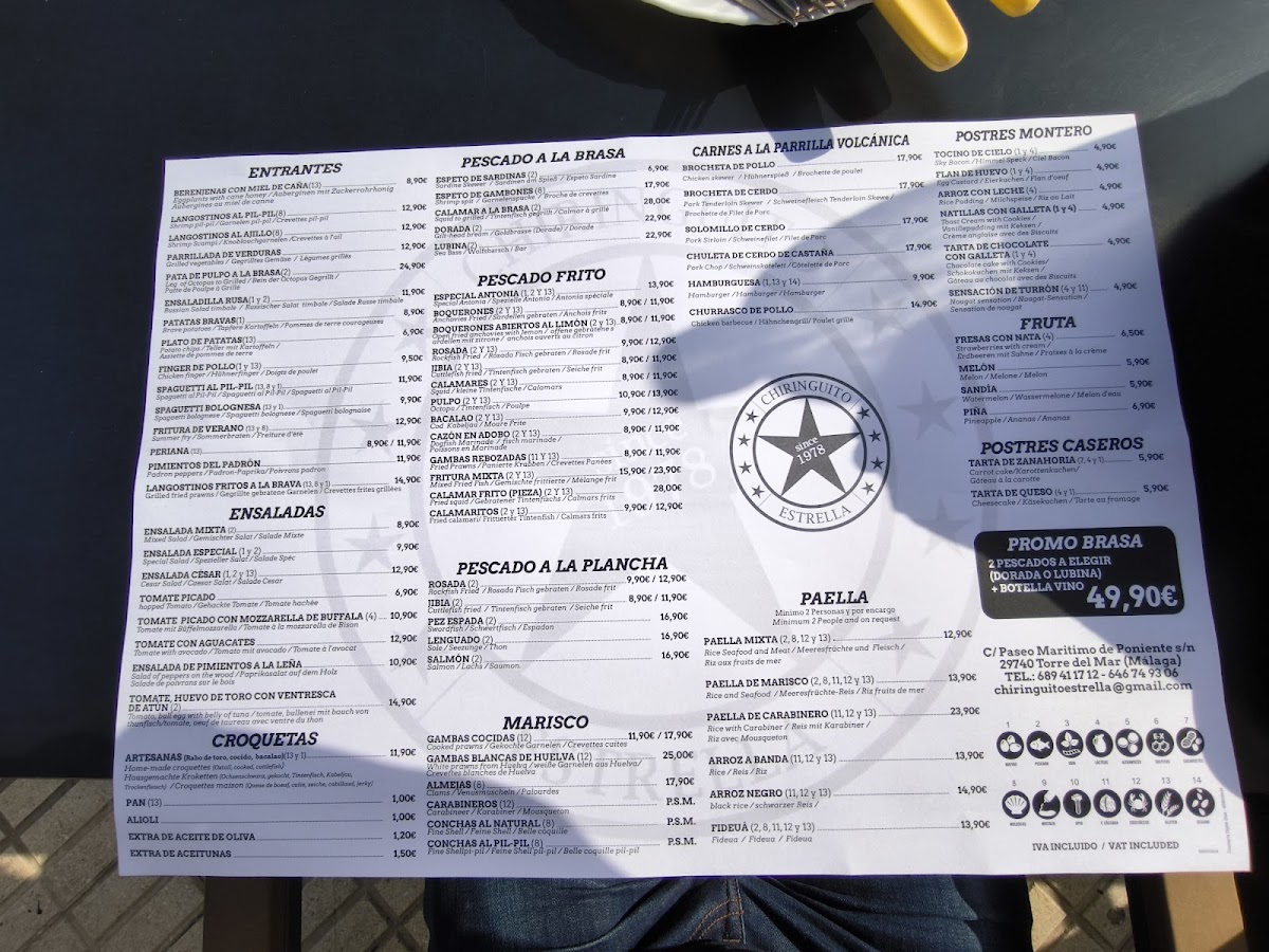 Menu Chiringuito Estrella-7