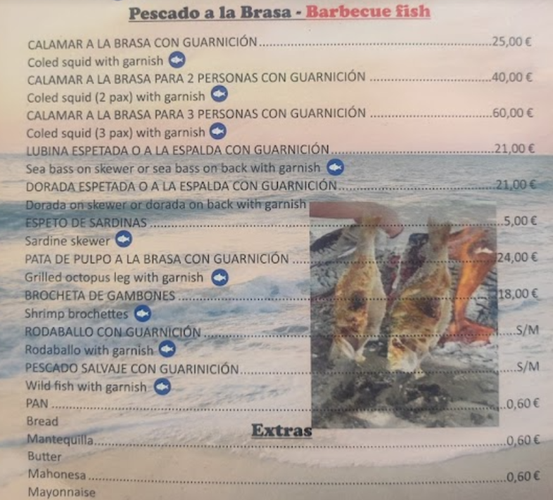 Menu Chiringuito Las Bahamas-4