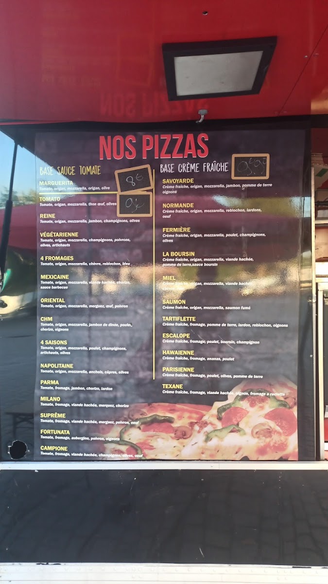 Menu Chm Pizza - Food Truck-1