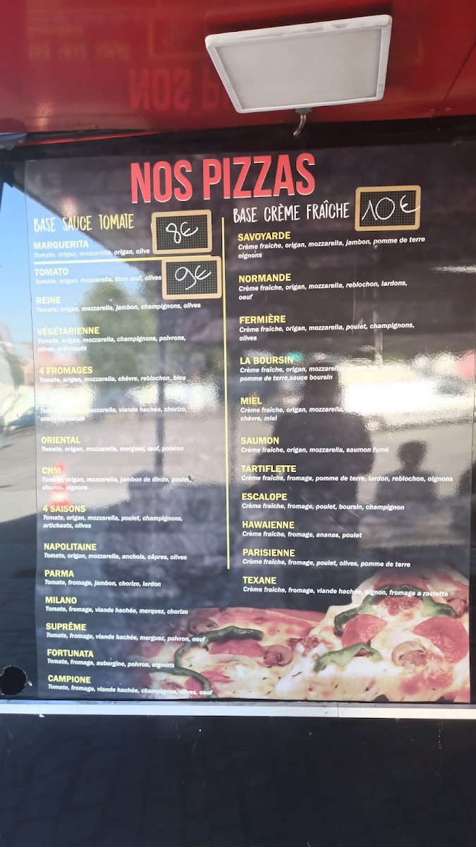 Menu Chm Pizza - Food Truck-2