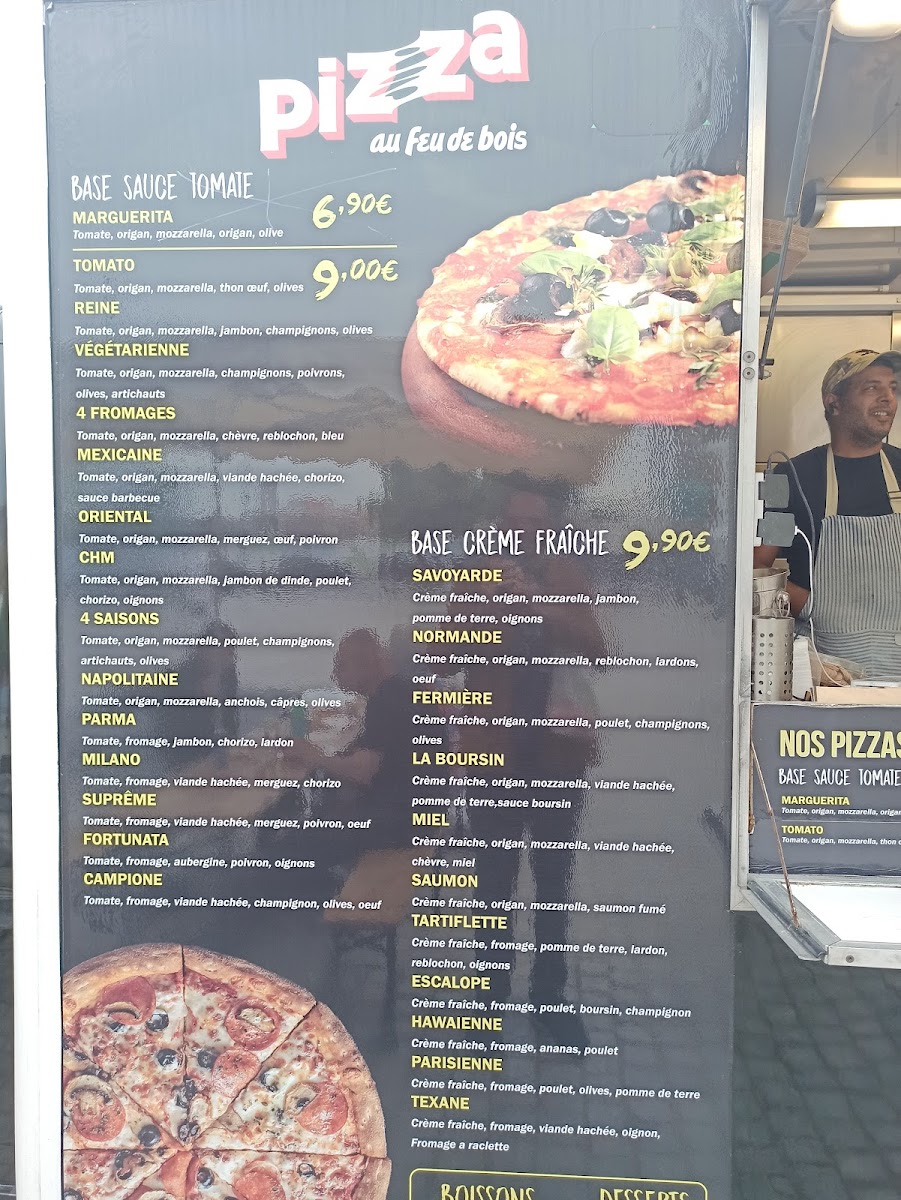 Menu Chm Pizza - Food Truck-5
