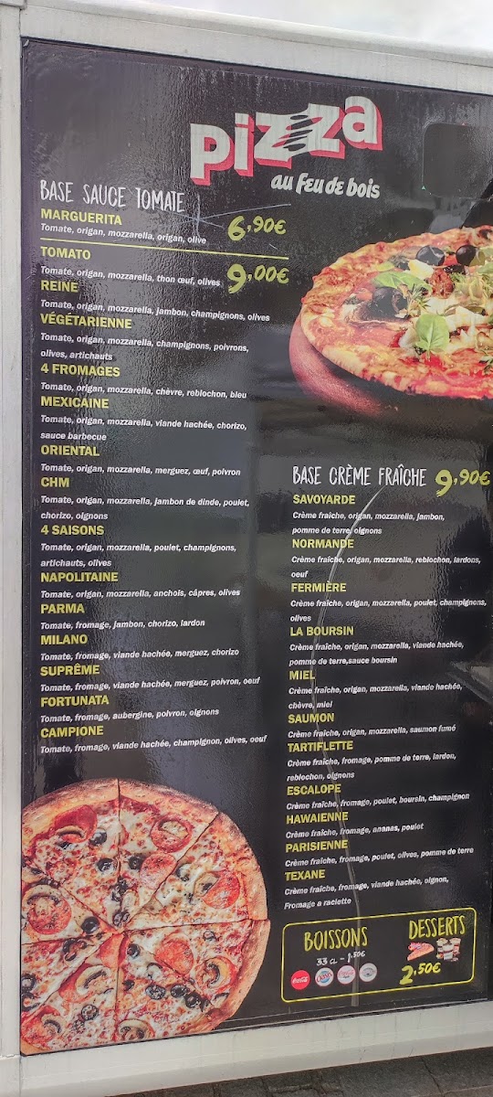 Menu Chm Pizza - Food Truck-6