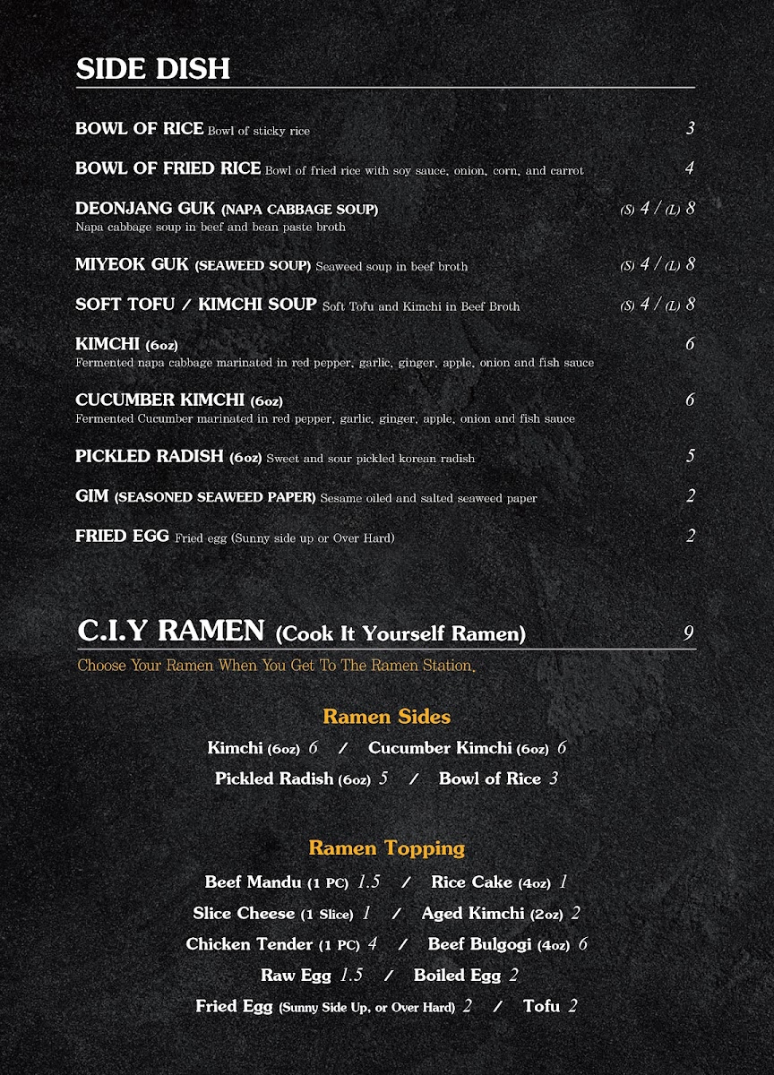 Menu Choice Korean Food, Chicken & Cafe-5