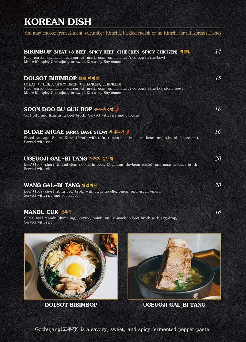 Menu Choice Korean Food, Chicken & Cafe-7