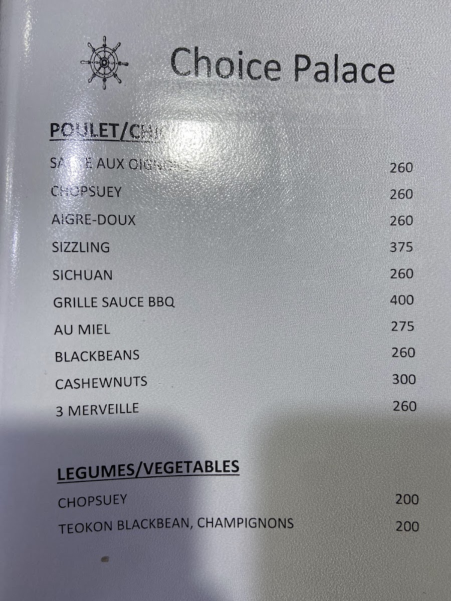 Menu Choice Palace-3