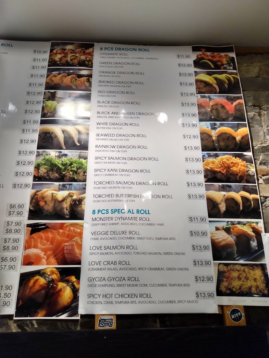 Menu Choi's Roll-1