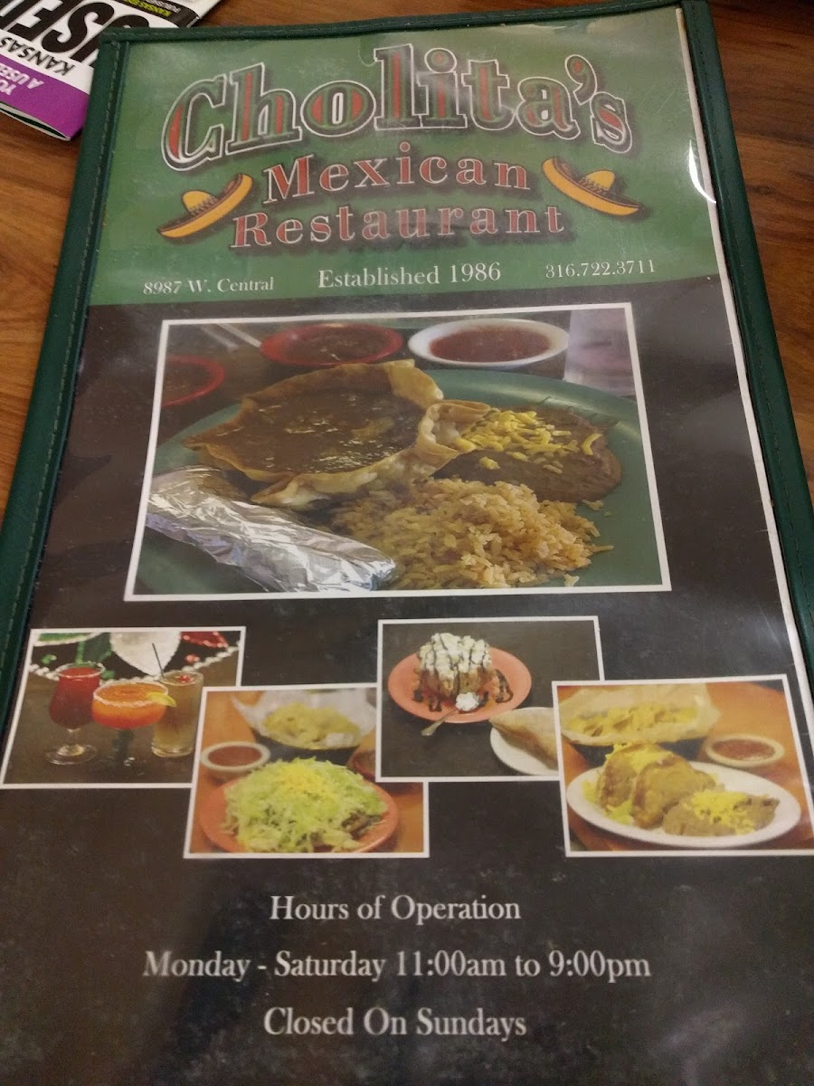 Menu Cholitas Mexican Restaurant-2