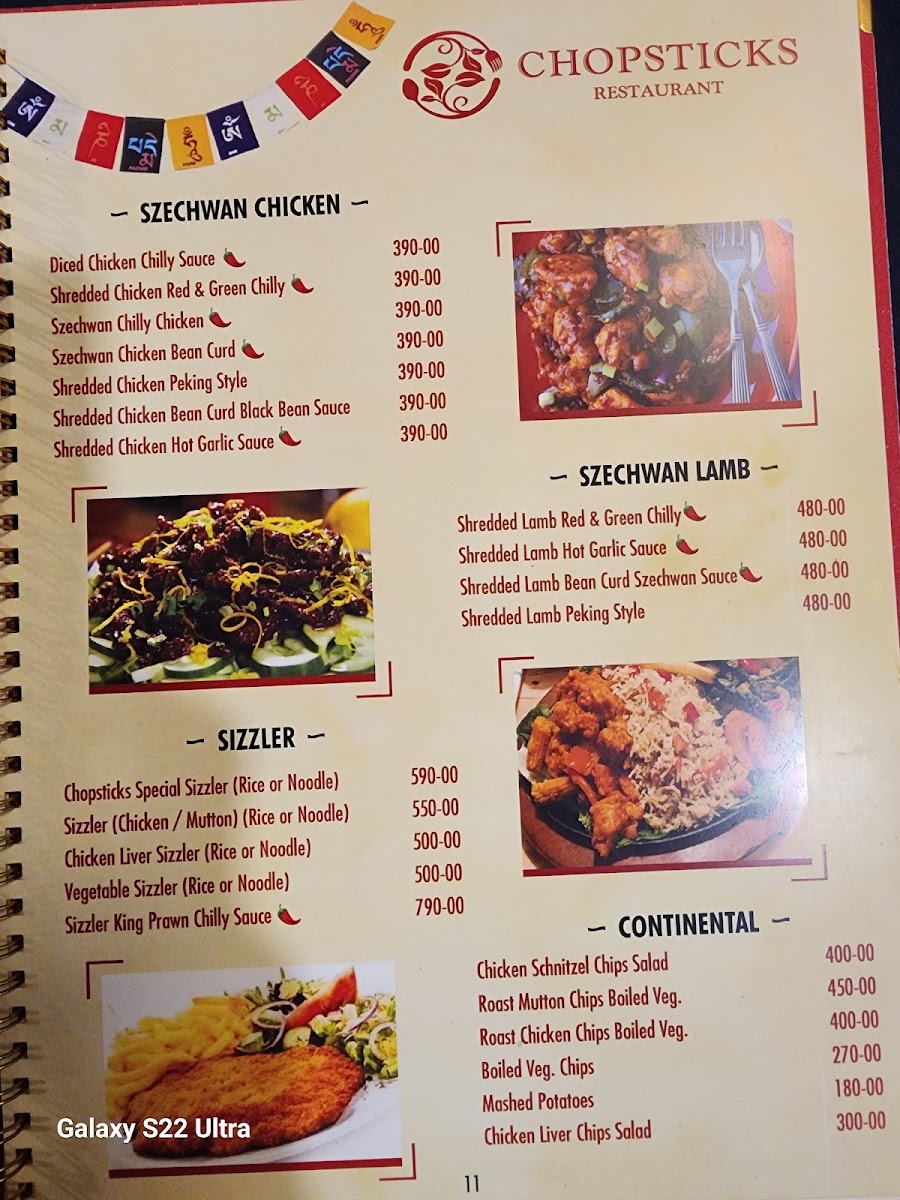 Menu Chopsticks Restaurant-5