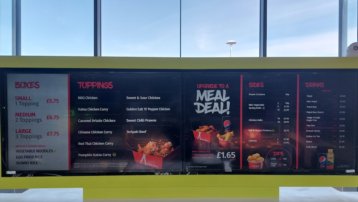 Menu Chopstix - Blackburn Xtra-1