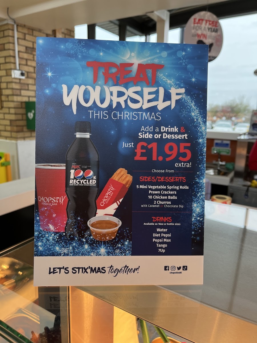 Menu Chopstix - Blackburn Xtra-2