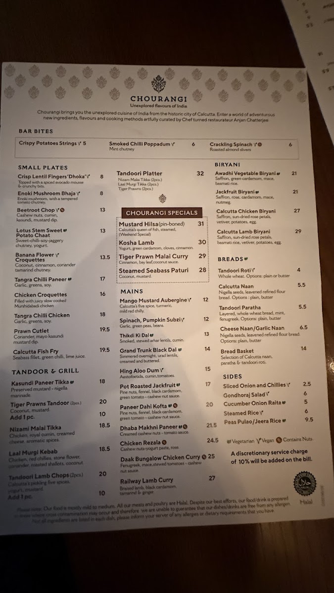 Menu Chourangi-10