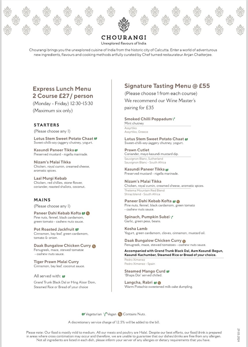 Menu Chourangi-4
