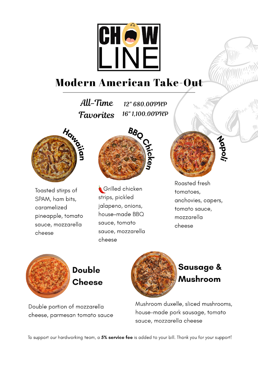 Menu Chowline-1