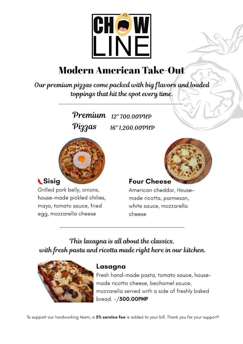 Menu Chowline-2