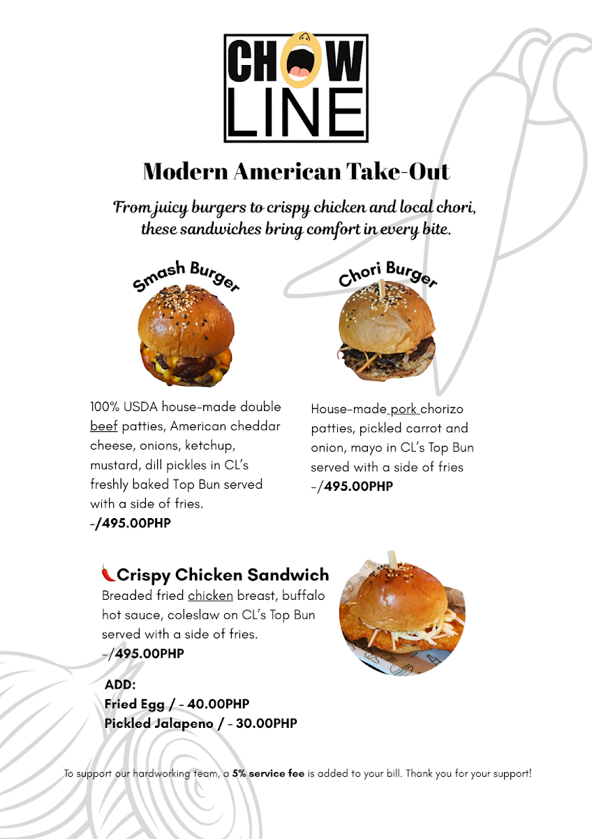 Menu Chowline-3