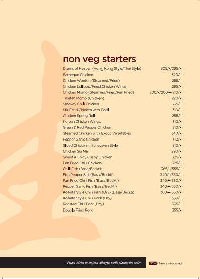 Menu Chowman (Kalyan Nagar)-2