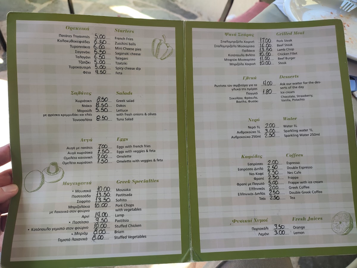 Menu Chris Place-10