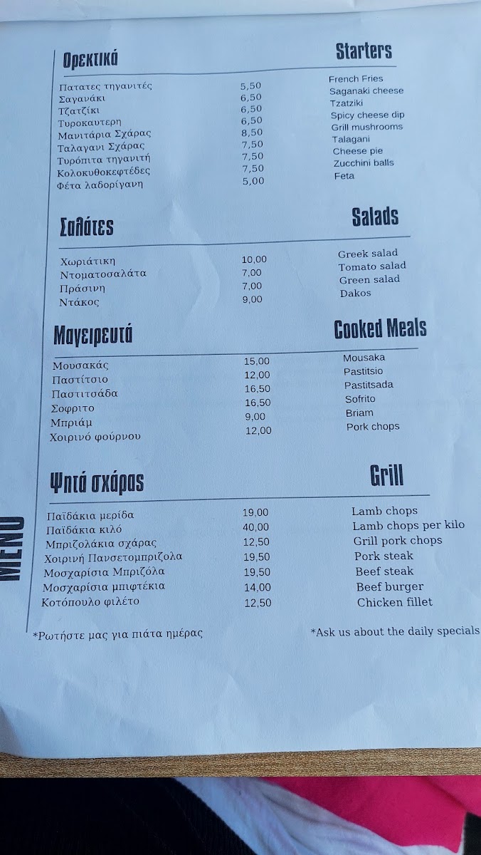 Menu Chris Place-2