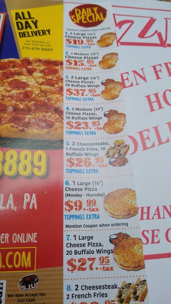 Menu Chris's Pizza-2