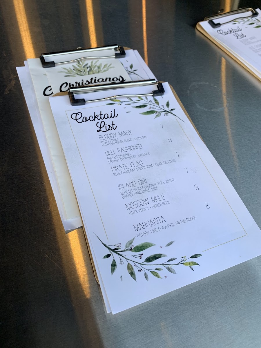 Menu Christianos Pizza-1