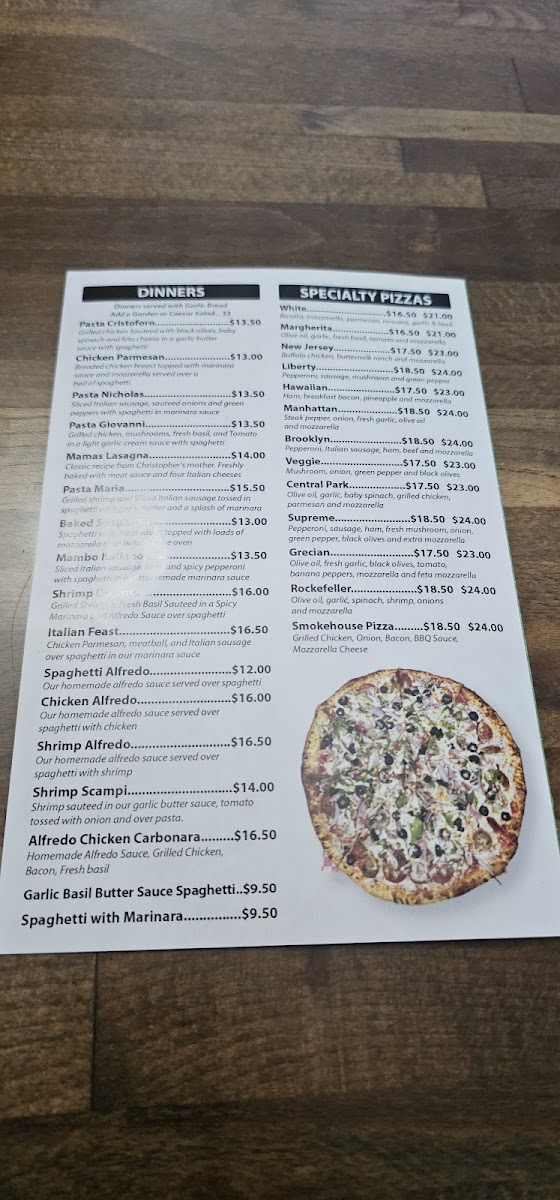 Menu Christopher's Pizza-9