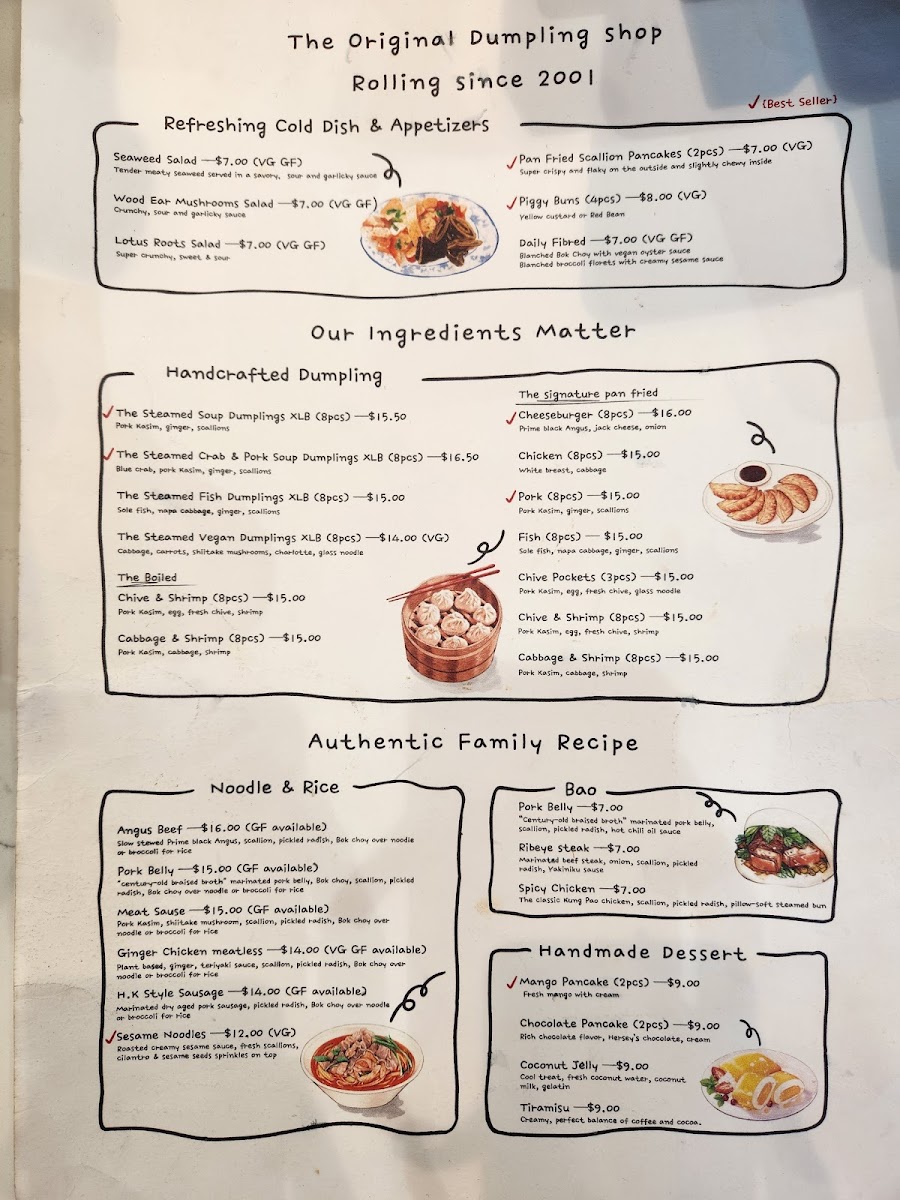 Menu Chubby Dumplings—Michelin Guide Gourmand-2