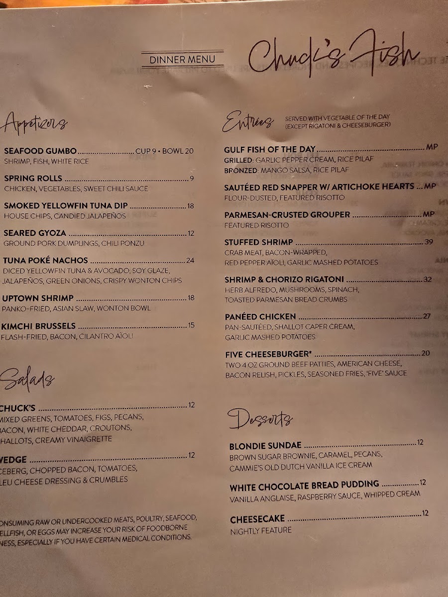 Menu Chuck's Fish Mobile-1