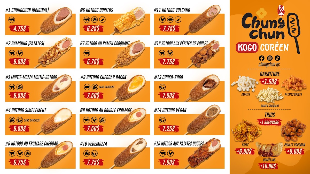 Menu Chungchun Kogo Coreen + Monthe-1