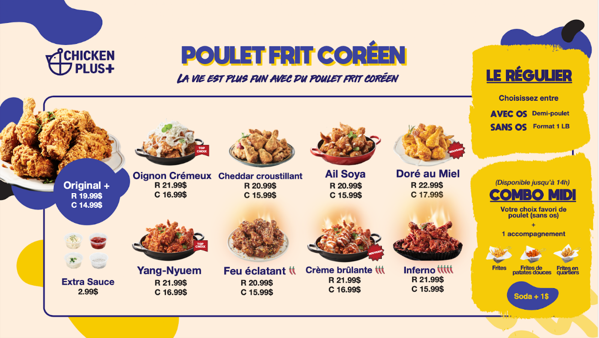 Menu Chungchun X Chicken Plus-1