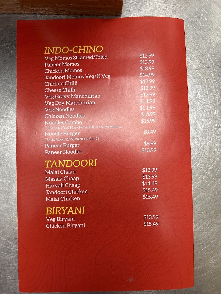 Menu Chunkey-Indo Chinese-8