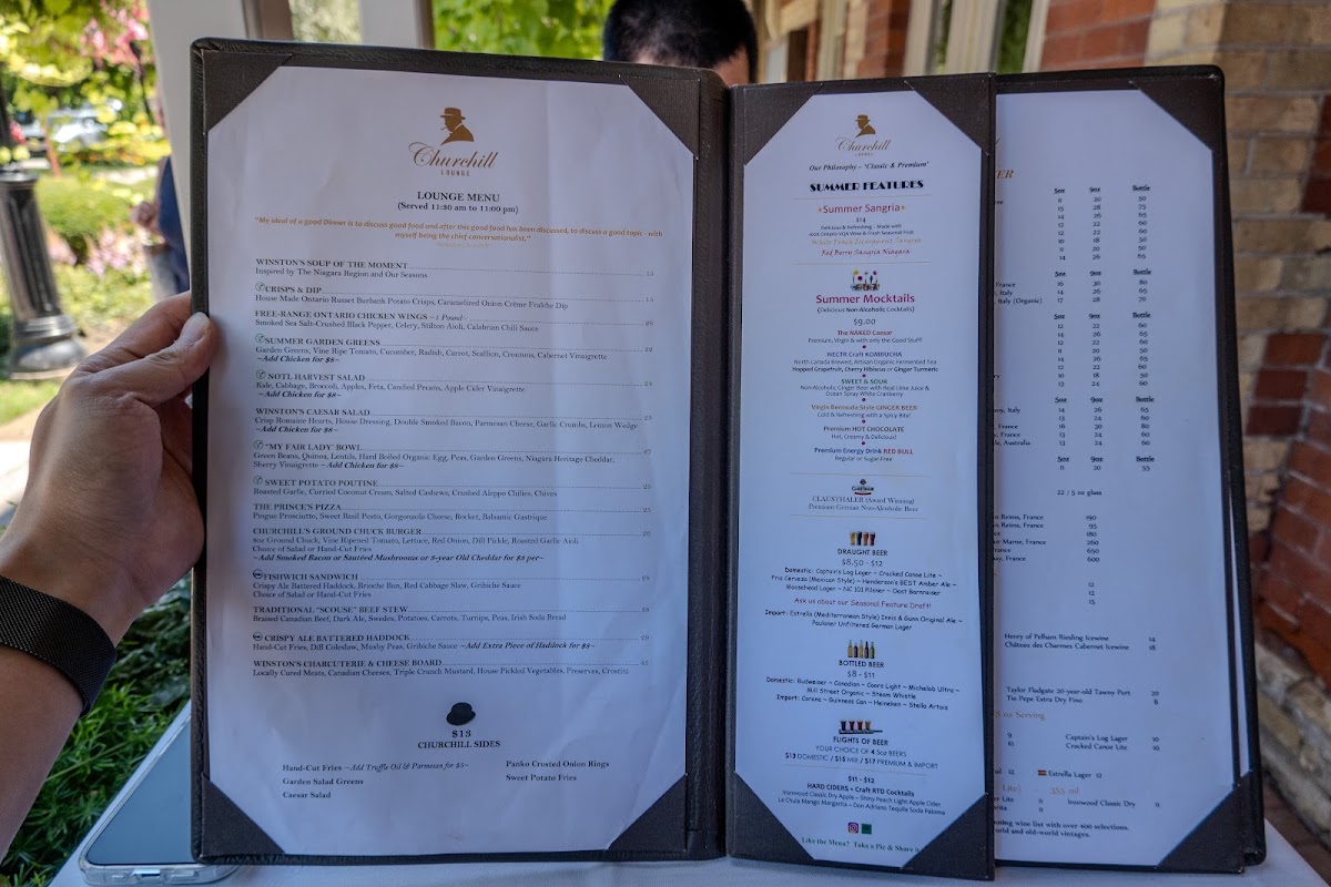 Menu Churchill Lounge-7