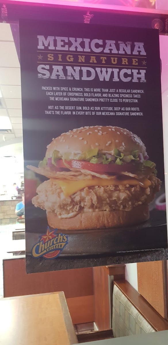 Menu Church's Chicken-10