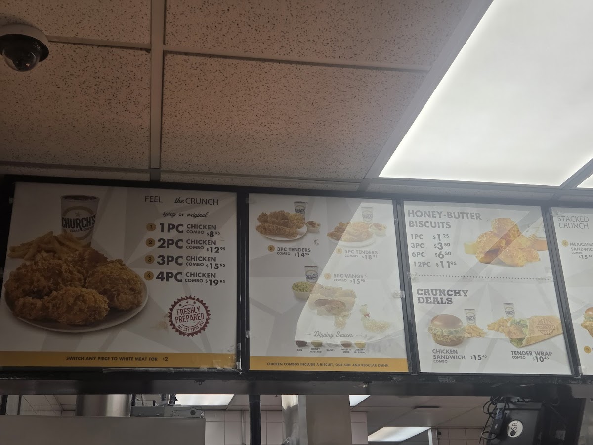 Menu Church's Chicken-2