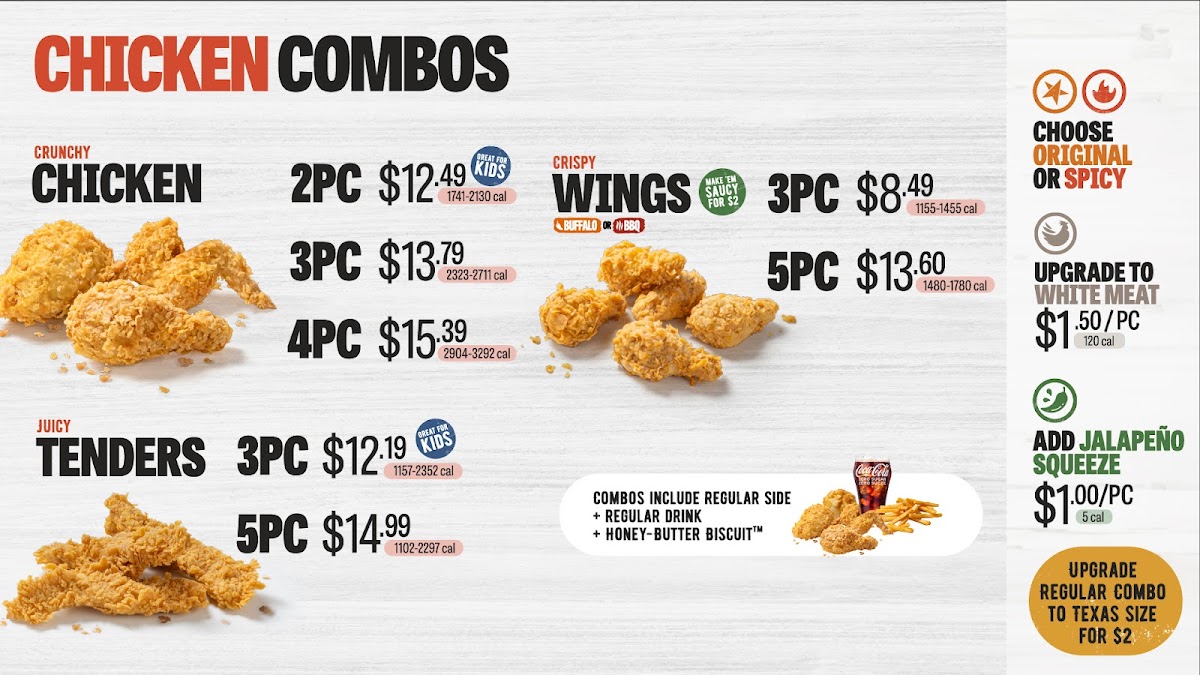 Menu Church's Texas Chicken - Fried Chicken York-4