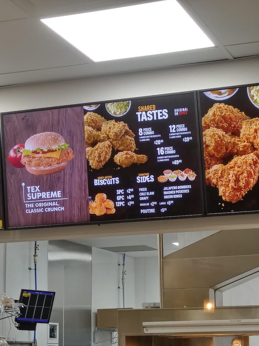 Menu Church's Texas Chicken - Fried Chicken York-9