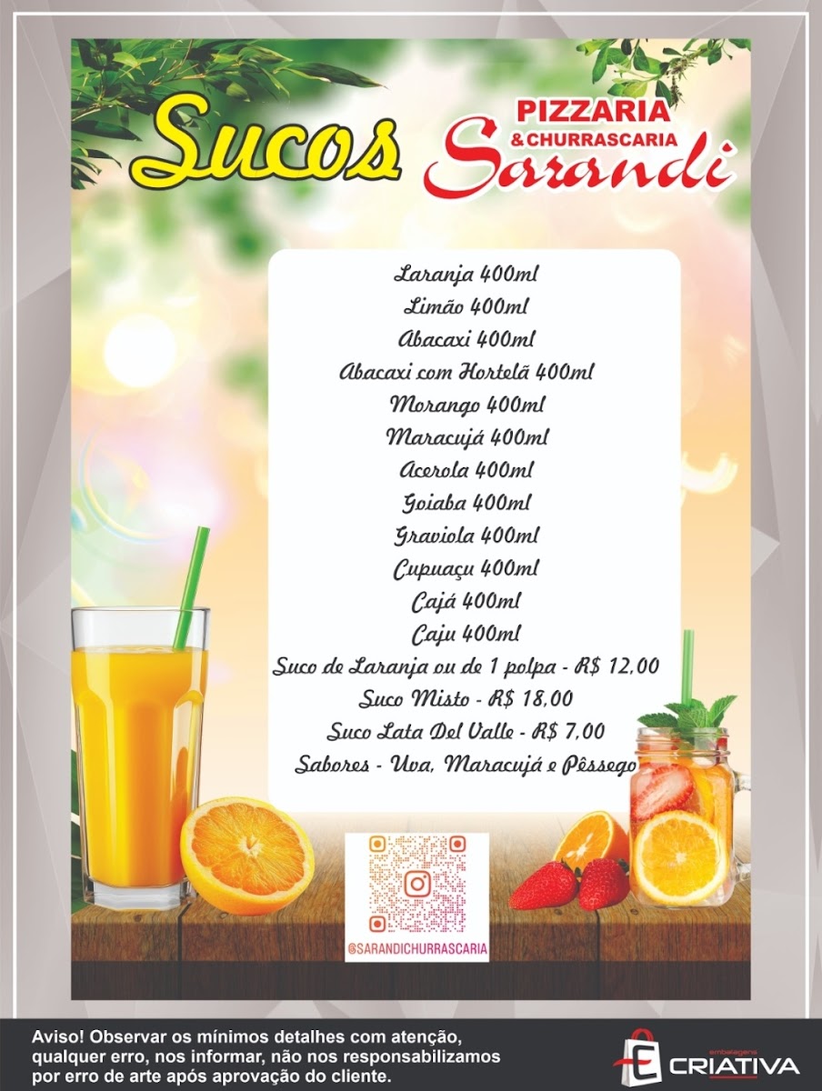 Menu Churrascaria E Pizzaria Sarandi-5
