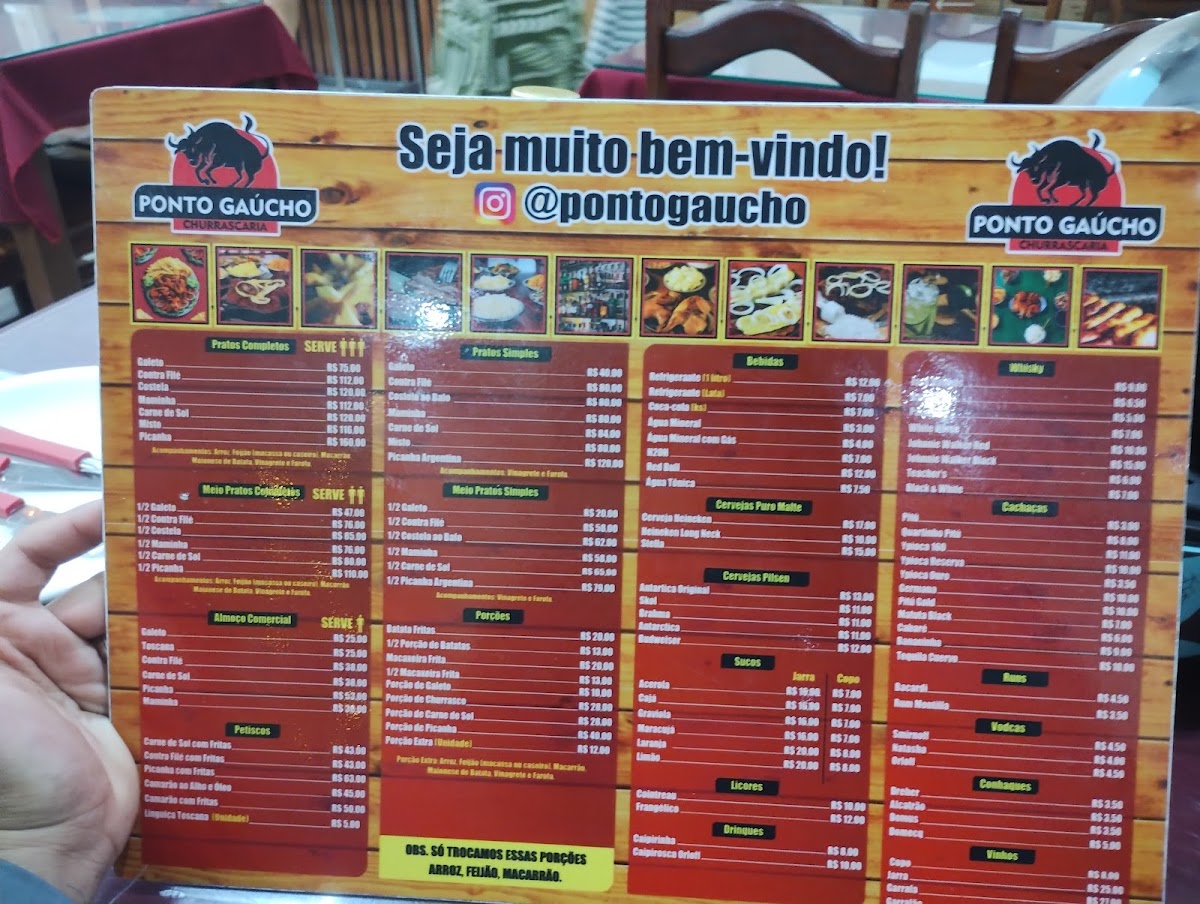 Menu Churrascaria Ponto Gaúcho-2