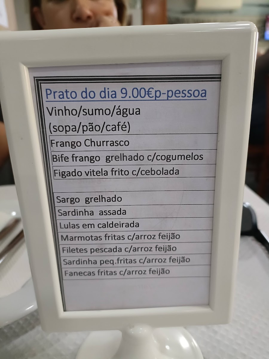 Menu Churrasqueira O Pescador-1
