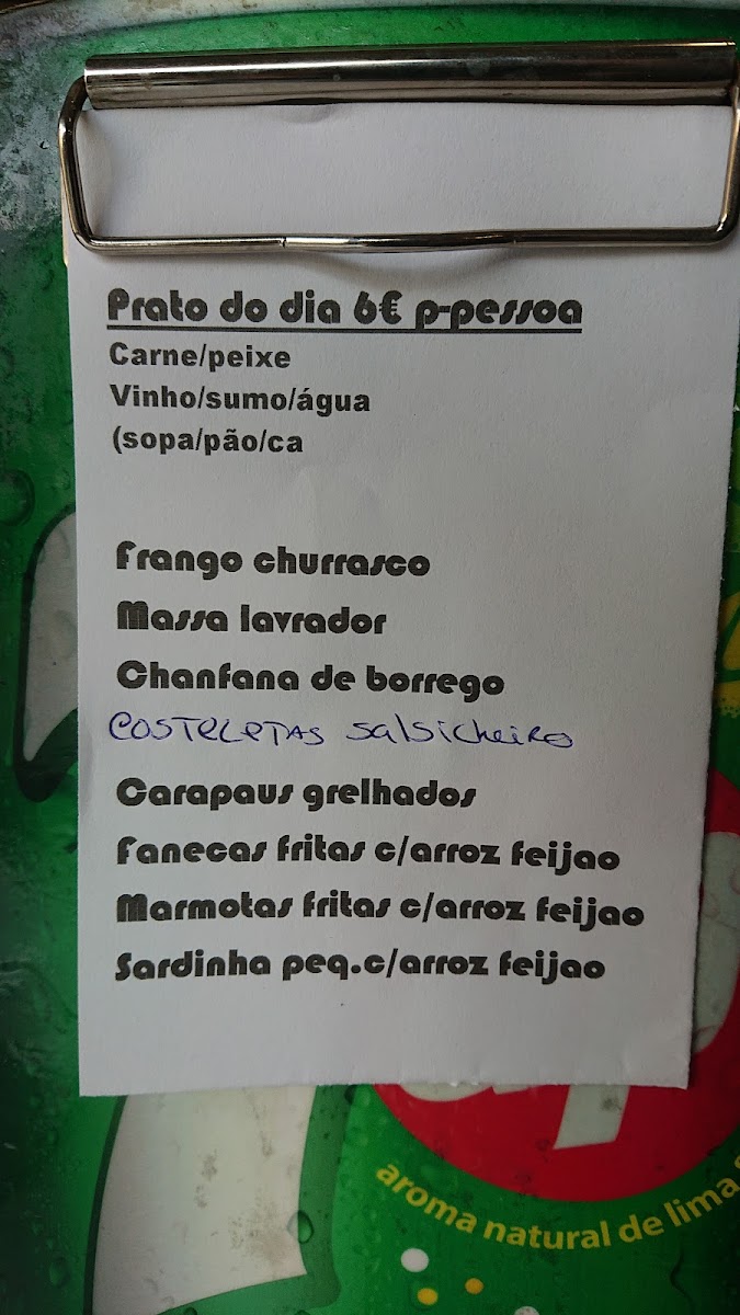 Menu Churrasqueira O Pescador-10
