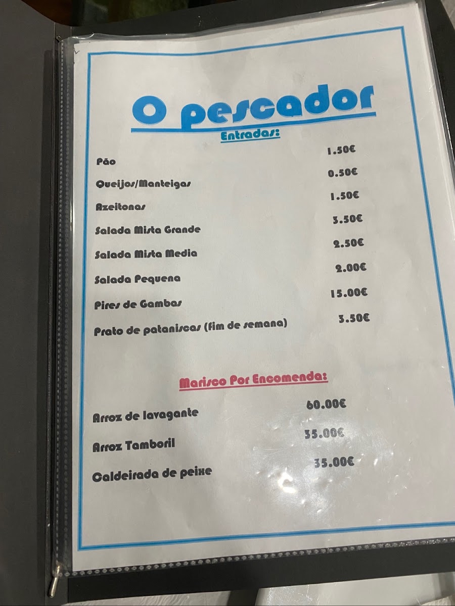 Menu Churrasqueira O Pescador-3
